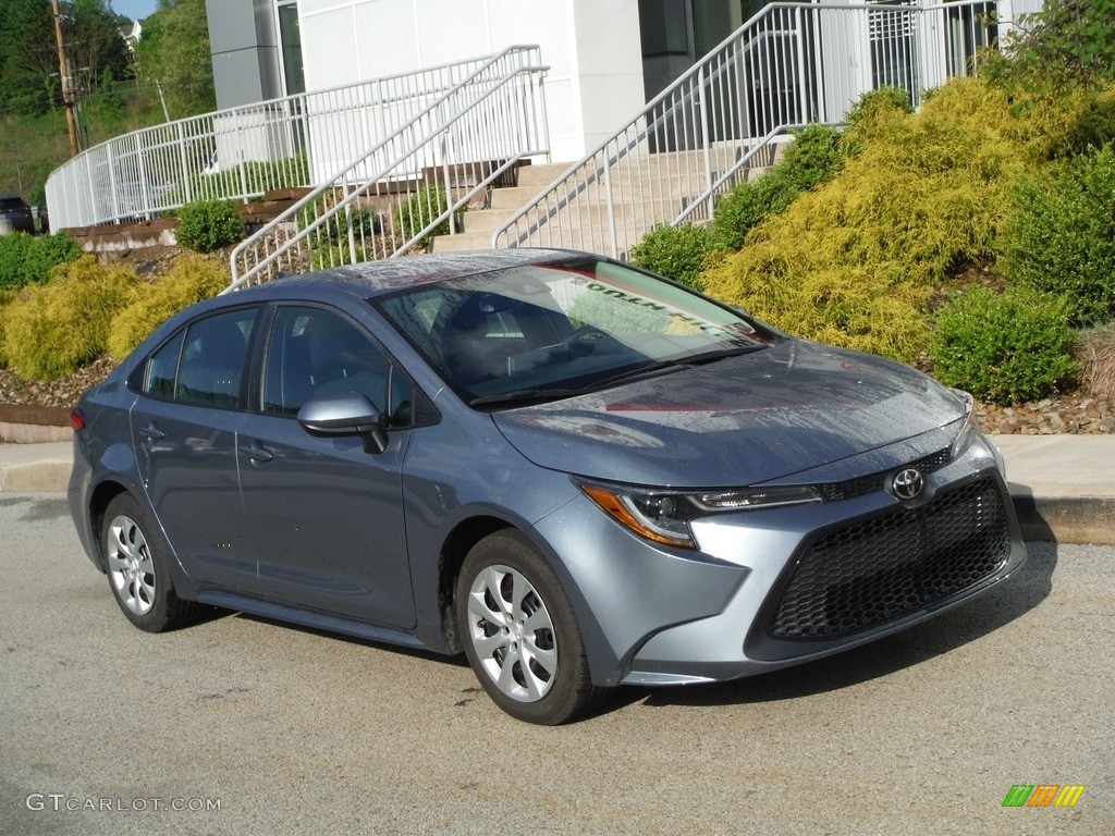 2020 Corolla LE - Celestite Gray Metallic / Light Gray photo #1