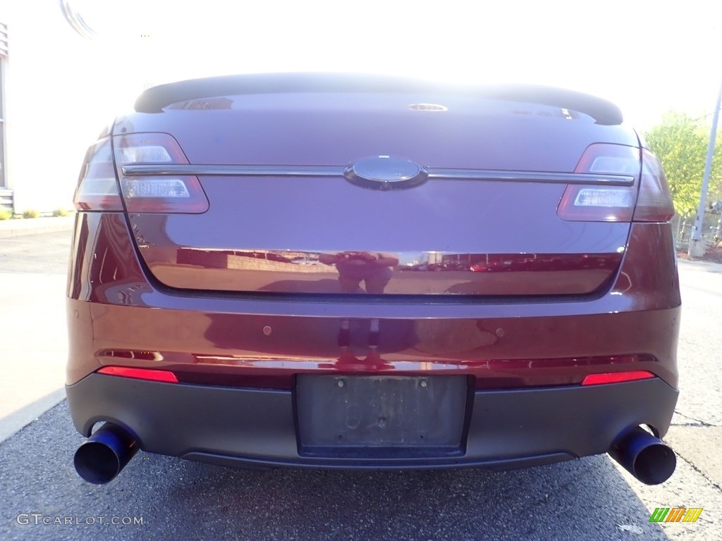 2018 Taurus SHO AWD - Burgundy Velvet / Charcoal Black/Mayan Gray photo #3