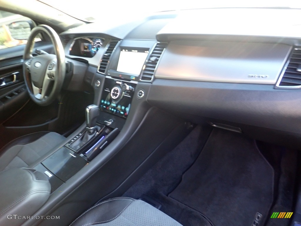2018 Taurus SHO AWD - Burgundy Velvet / Charcoal Black/Mayan Gray photo #10