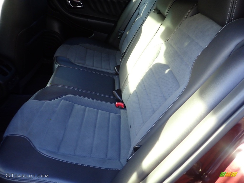 2018 Taurus SHO AWD - Burgundy Velvet / Charcoal Black/Mayan Gray photo #18