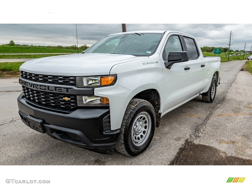 2019 Silverado 1500 WT Crew Cab 4WD - Summit White / Jet Black photo #7
