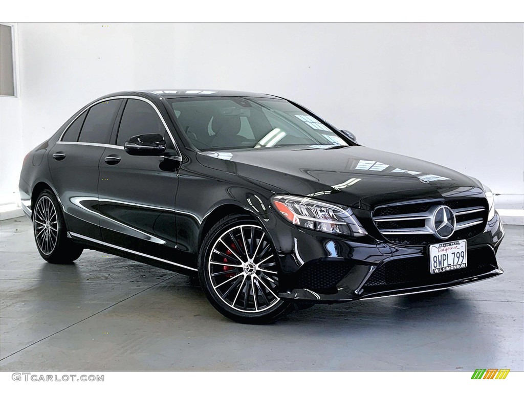 Black 2021 Mercedes-Benz C 300 Sedan Exterior Photo #144226311