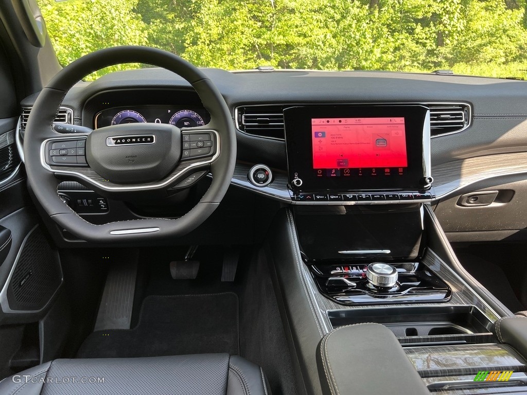 2022 Jeep Wagoneer Series II 4x4 Global Black Dashboard Photo #144226383