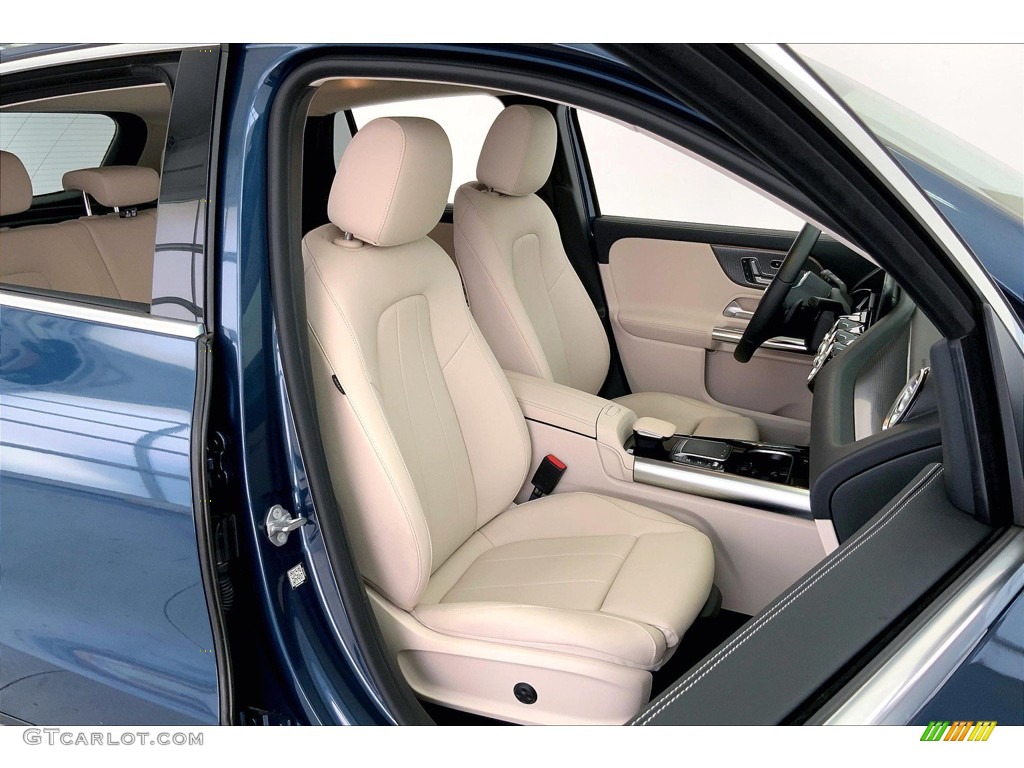 2021 GLA 250 - Denim Blue Metallic / Macchiato Beige photo #6