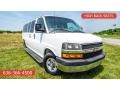 Summit White 2014 Chevrolet Express 3500 Passenger Extended LT