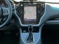 2022 Subaru Outback Slate Black Interior Navigation Photo