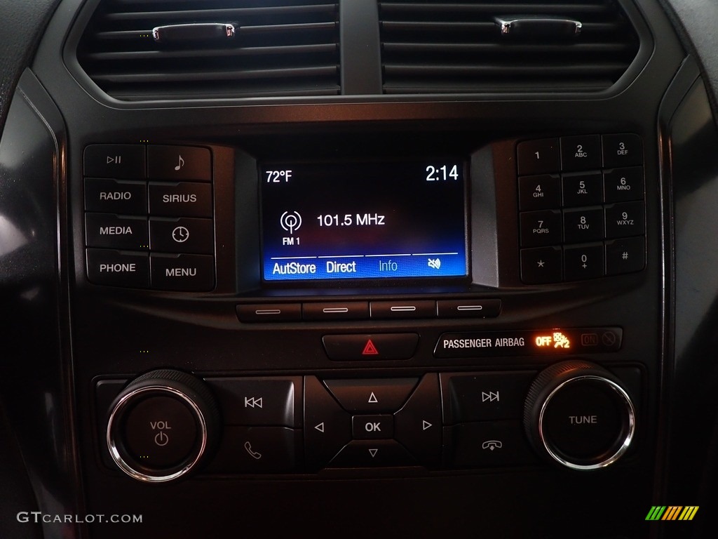 2018 Explorer XLT 4WD - Oxford White / Ebony Black photo #27