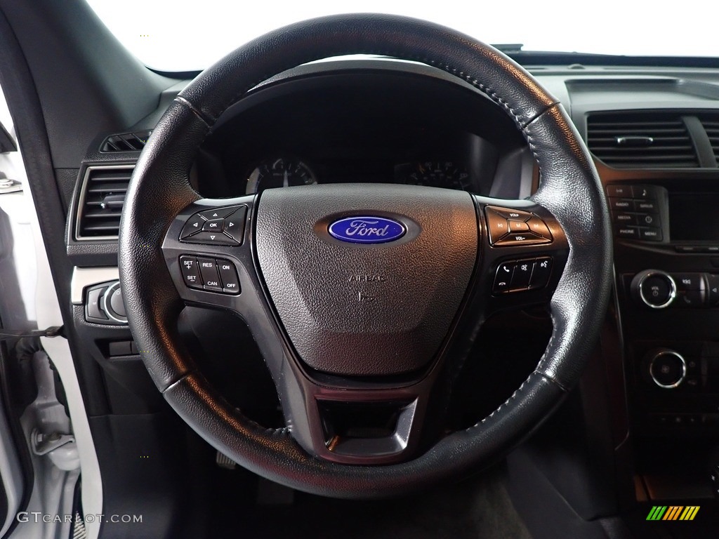 2018 Explorer XLT 4WD - Oxford White / Ebony Black photo #28