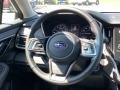 2022 Subaru Outback Gray StarTex Interior Steering Wheel Photo
