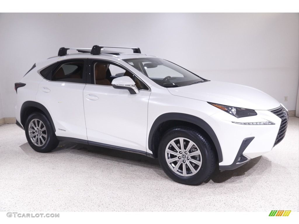Eminent White Pearl 2020 Lexus NX 300h AWD Exterior Photo #144227964
