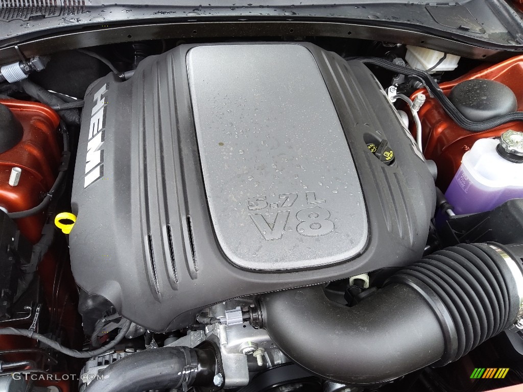 2022 Dodge Charger R/T 5.7 Liter HEMI OHV 16-Valve VVT V8 Engine Photo #144228012