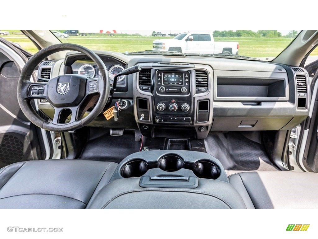 Black/Diesel Gray Interior 2016 Ram 2500 Tradesman Crew Cab 4x4 Photo #144228117