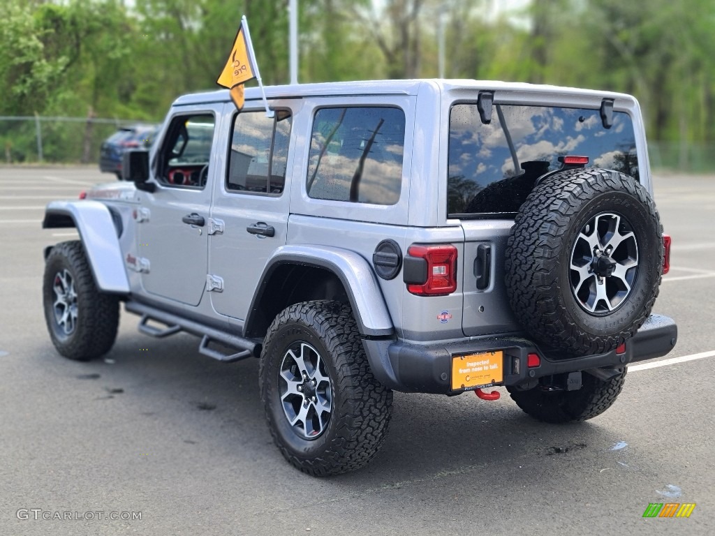 2020 Wrangler Unlimited Rubicon 4x4 - Billet Silver Metallic / Black photo #12