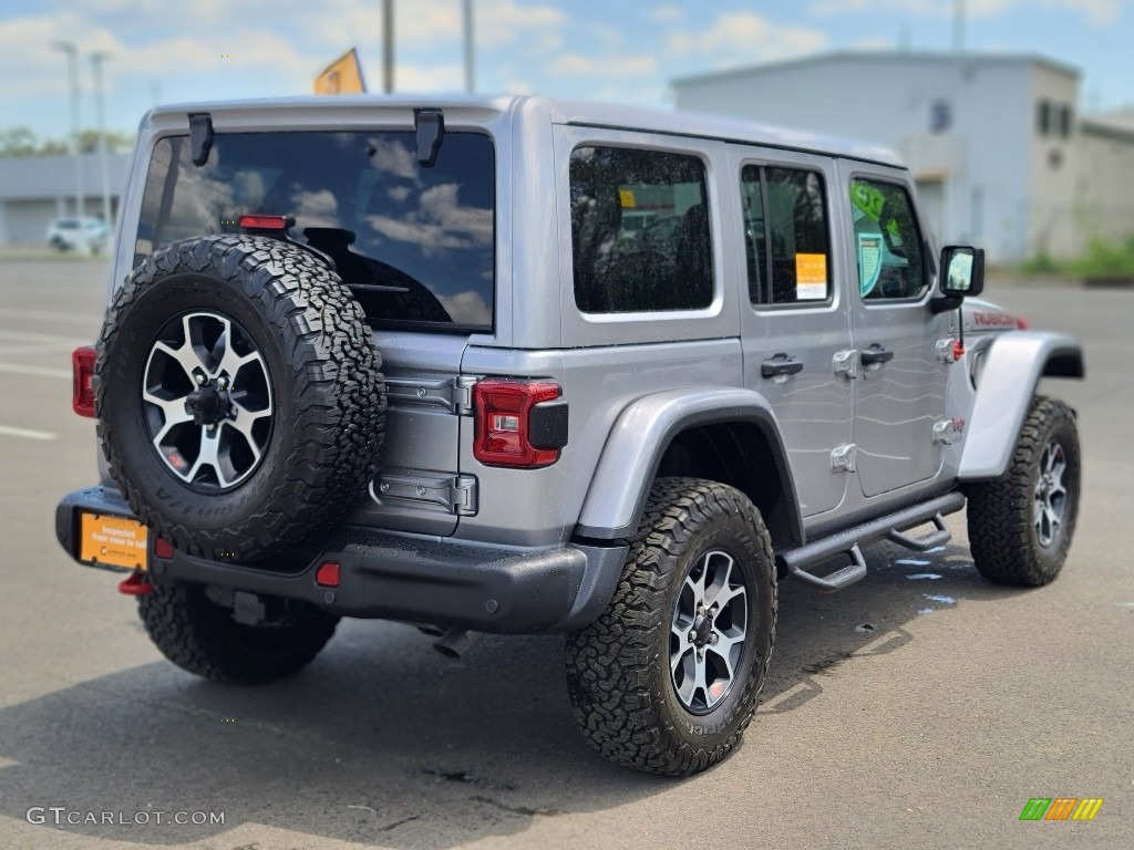 2020 Wrangler Unlimited Rubicon 4x4 - Billet Silver Metallic / Black photo #14