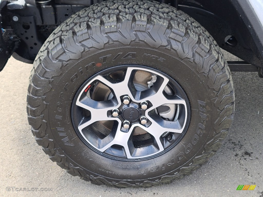2020 Wrangler Unlimited Rubicon 4x4 - Billet Silver Metallic / Black photo #29