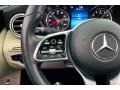Silk Beige/Black 2020 Mercedes-Benz C 300 Sedan Steering Wheel