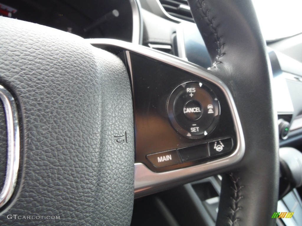 2019 CR-V EX-L AWD - Basque Red Pearl II / Gray photo #25