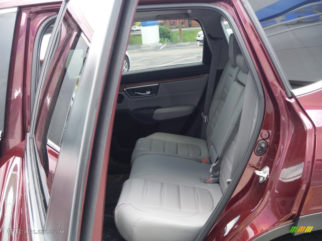 2019 CR-V EX-L AWD - Basque Red Pearl II / Gray photo #27