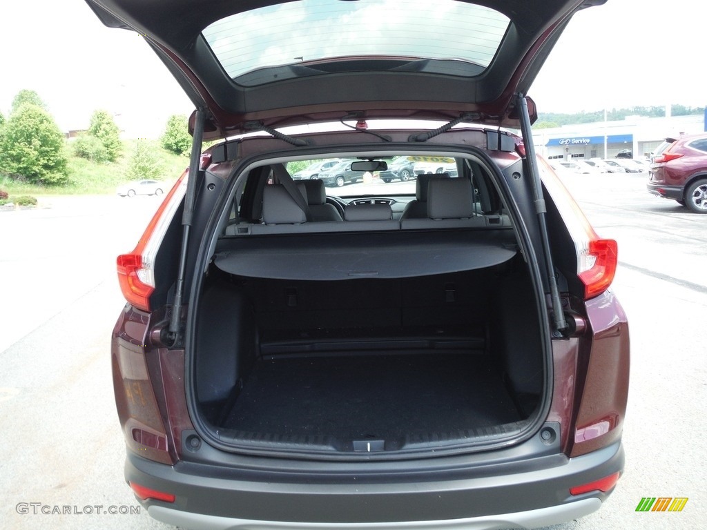 2019 CR-V EX-L AWD - Basque Red Pearl II / Gray photo #28