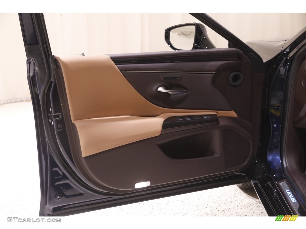 2019 Lexus ES 300h Flaxen Door Panel Photo #144228891