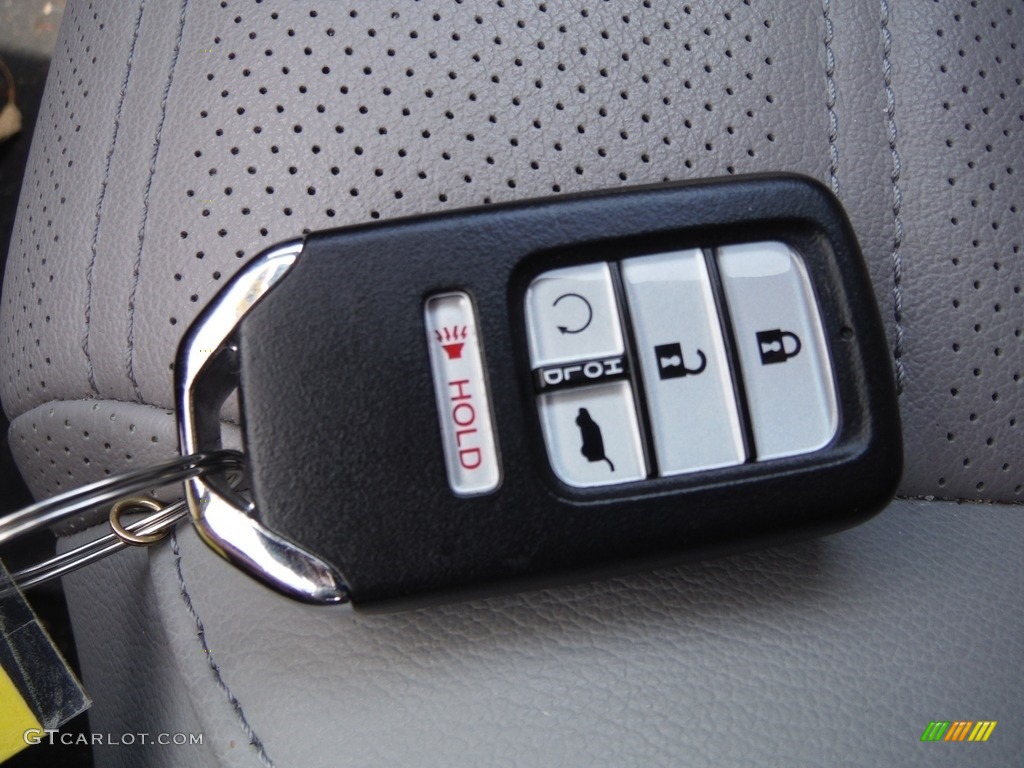2019 CR-V EX-L AWD - Basque Red Pearl II / Gray photo #31