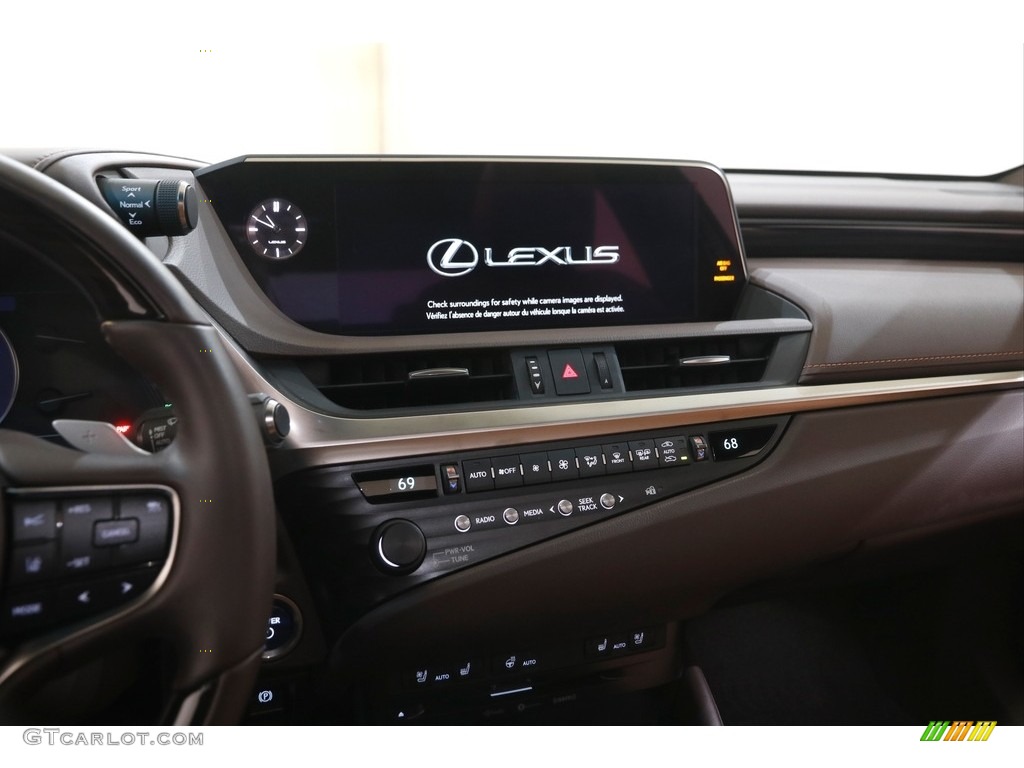 2019 Lexus ES 300h Flaxen Dashboard Photo #144228999