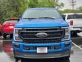 2020 Velocity Blue Ford F250 Super Duty Lariat Crew Cab 4x4  photo #3