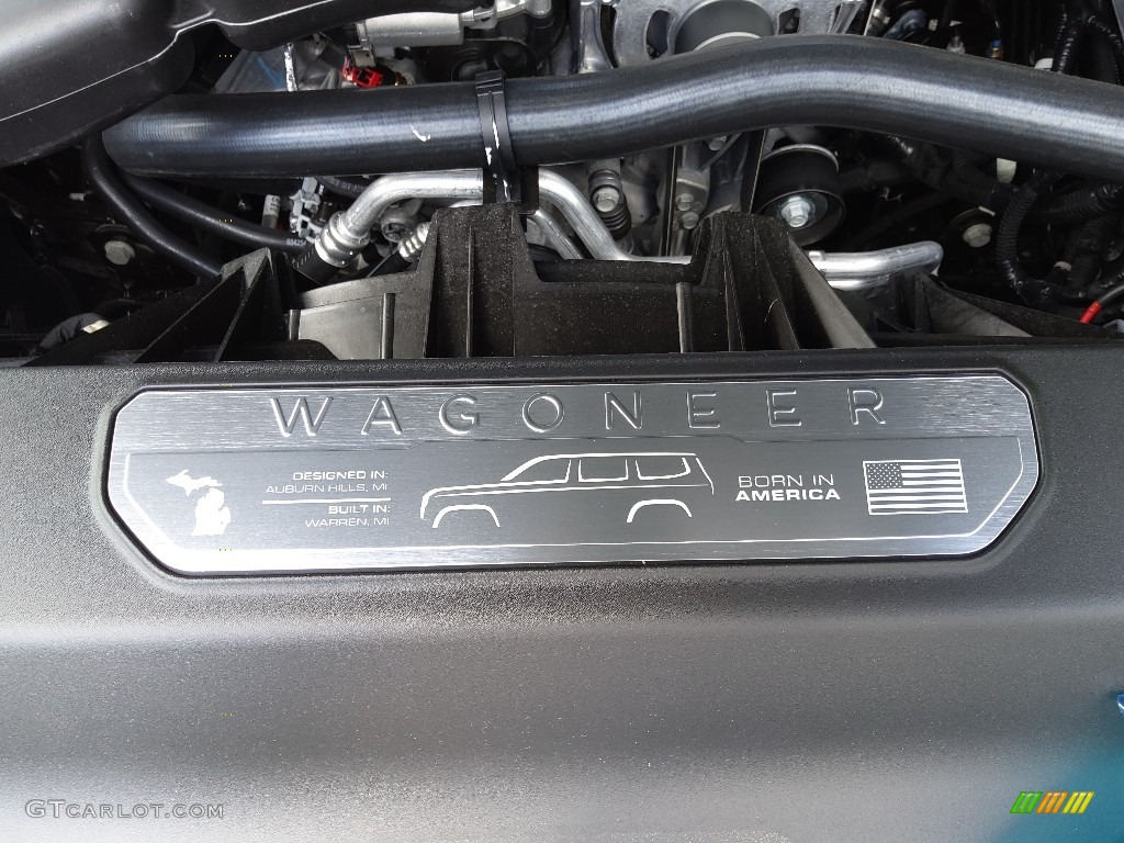 2022 Wagoneer Series III 4x4 - River Rock / Sea Salt/Black photo #10
