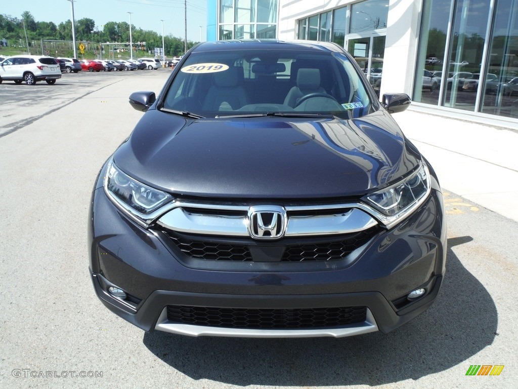 2019 CR-V EX-L AWD - Gunmetal Metallic / Gray photo #5