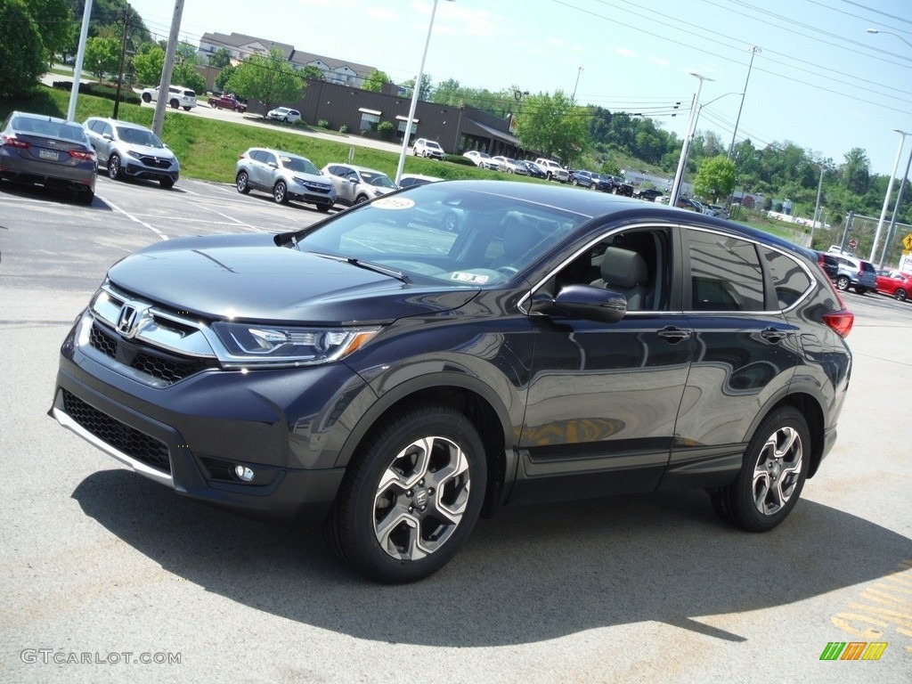 2019 CR-V EX-L AWD - Gunmetal Metallic / Gray photo #6