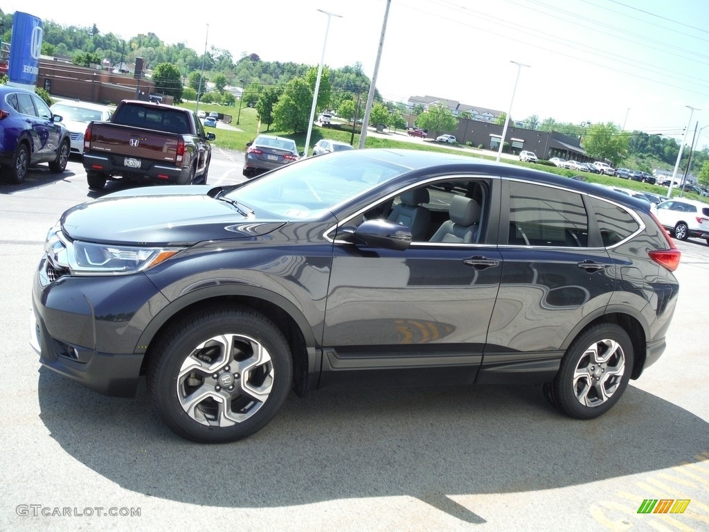 2019 CR-V EX-L AWD - Gunmetal Metallic / Gray photo #7