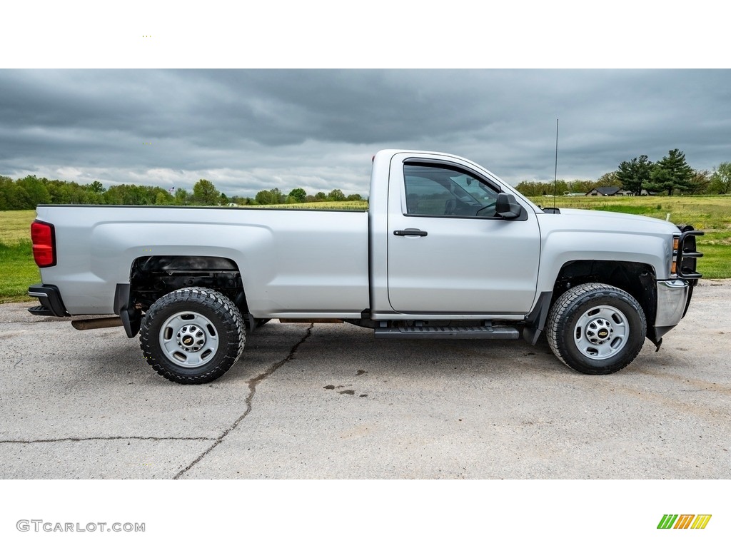 Silver Ice Metallic 2017 Chevrolet Silverado 2500HD Work Truck Regular Cab Exterior Photo #144230271