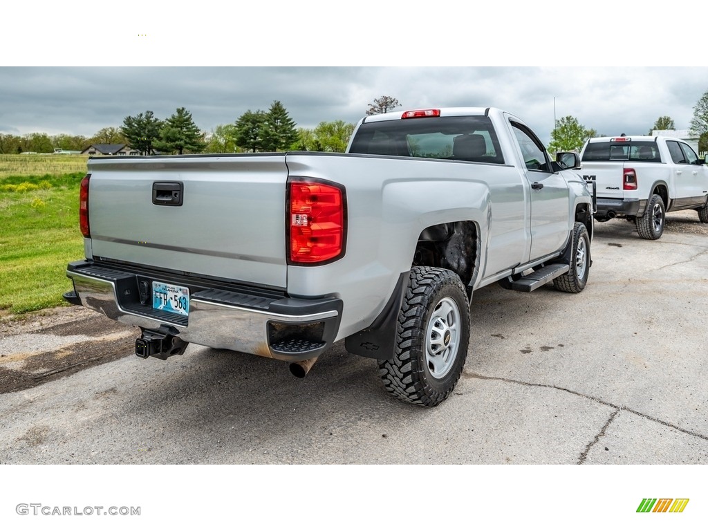 2017 Silverado 2500HD Work Truck Regular Cab - Silver Ice Metallic / Dark Ash/Jet Black photo #3