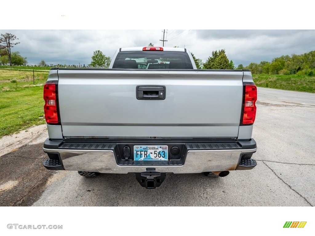 2017 Silverado 2500HD Work Truck Regular Cab - Silver Ice Metallic / Dark Ash/Jet Black photo #4