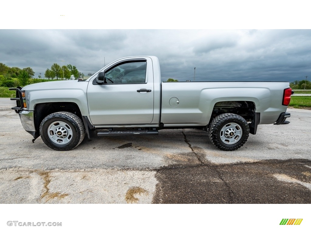 Silver Ice Metallic 2017 Chevrolet Silverado 2500HD Work Truck Regular Cab Exterior Photo #144230379