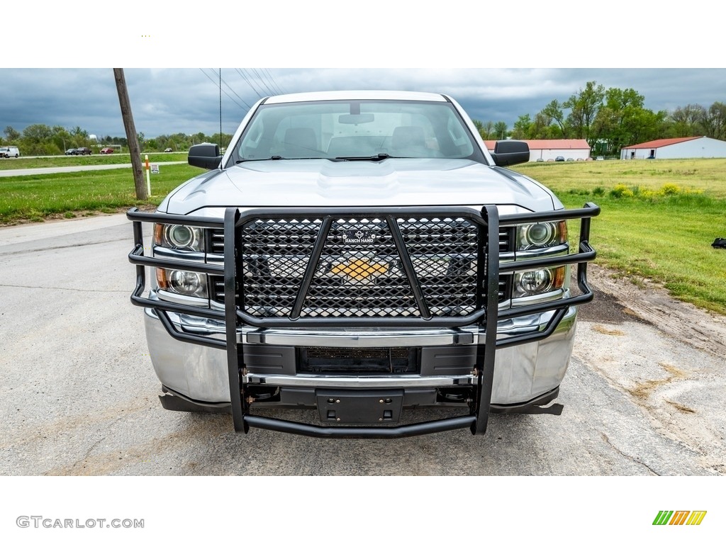2017 Silverado 2500HD Work Truck Regular Cab - Silver Ice Metallic / Dark Ash/Jet Black photo #9