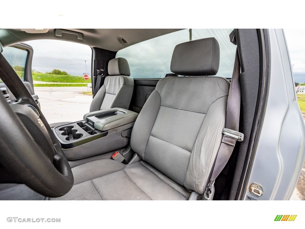 2017 Silverado 2500HD Work Truck Regular Cab - Silver Ice Metallic / Dark Ash/Jet Black photo #12
