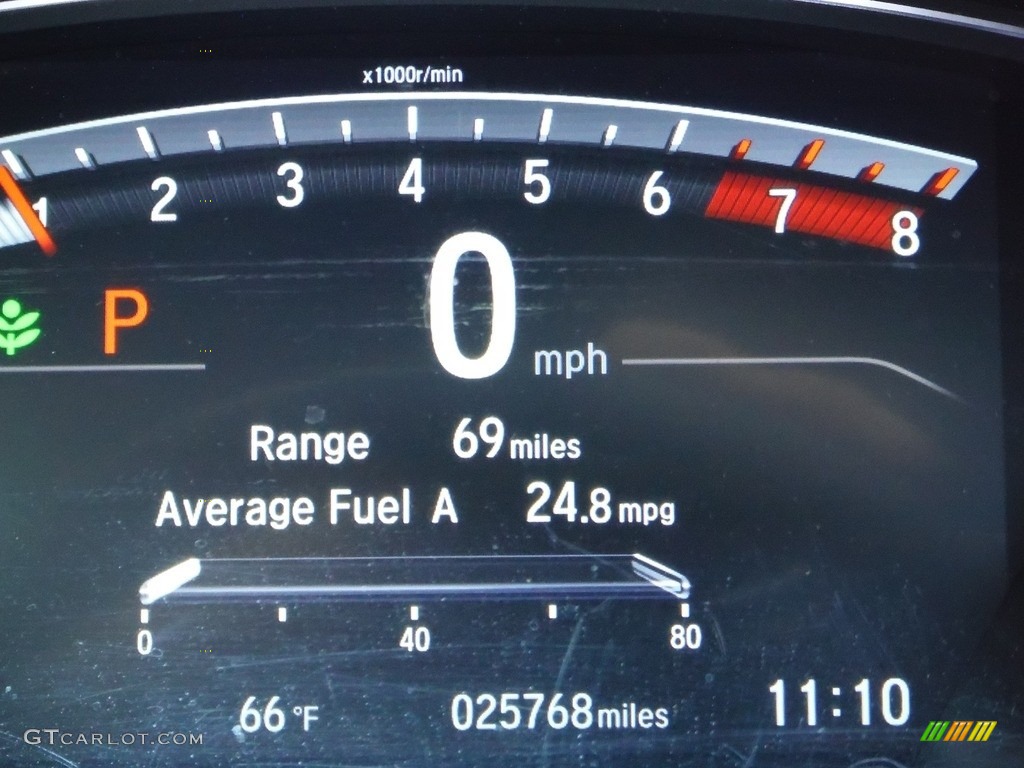 2019 CR-V EX-L AWD - Gunmetal Metallic / Gray photo #34