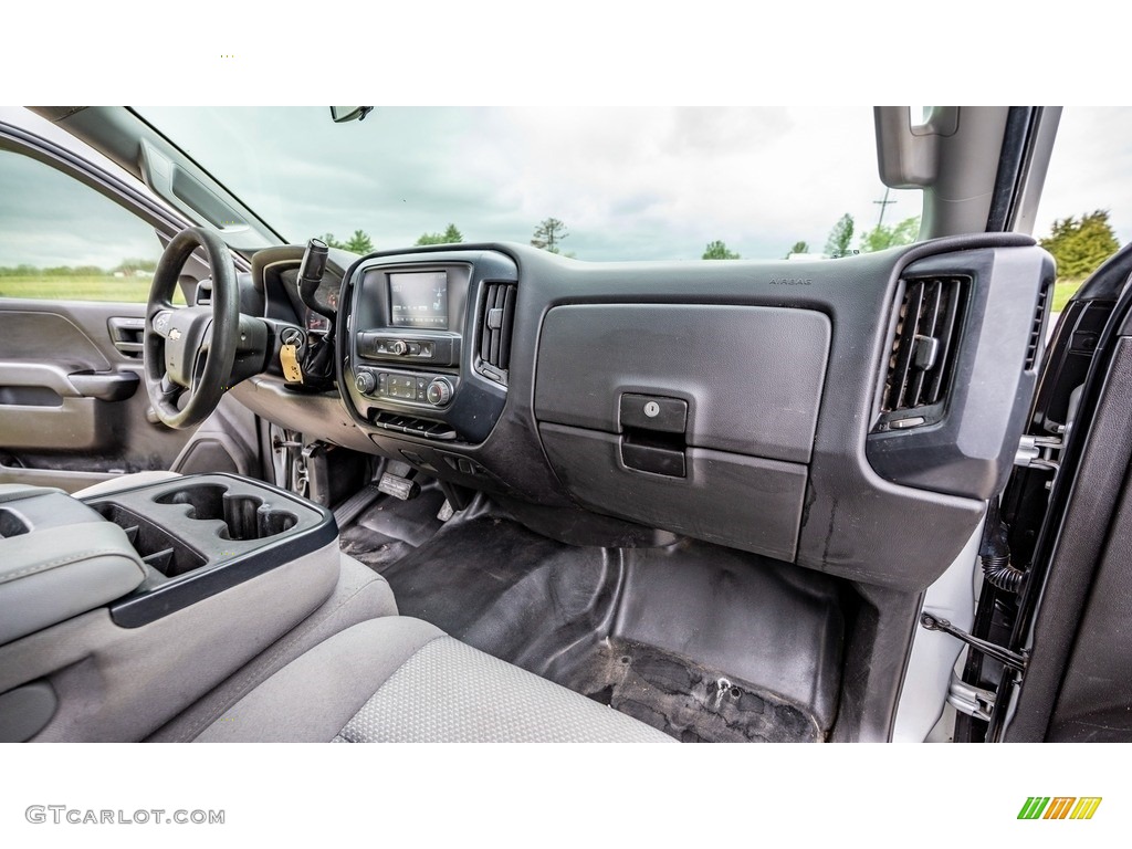 2017 Silverado 2500HD Work Truck Regular Cab - Silver Ice Metallic / Dark Ash/Jet Black photo #13