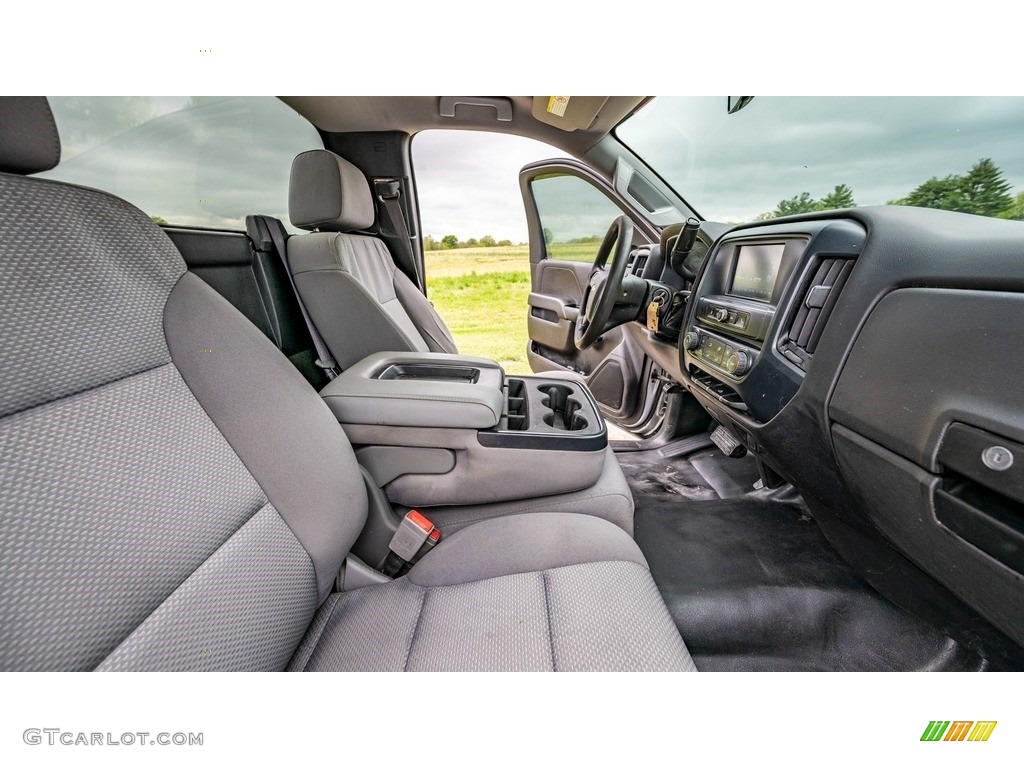 2017 Silverado 2500HD Work Truck Regular Cab - Silver Ice Metallic / Dark Ash/Jet Black photo #14