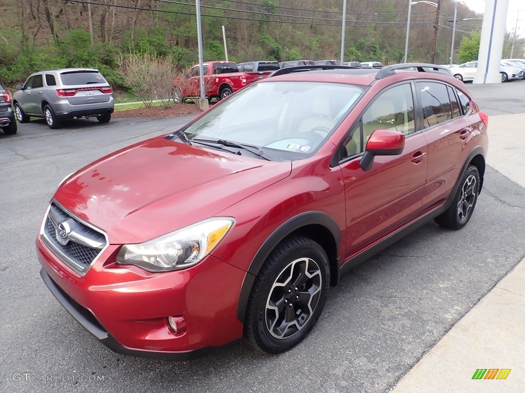 2014 XV Crosstrek 2.0i Limited - Venetian Red Pearl / Ivory photo #7