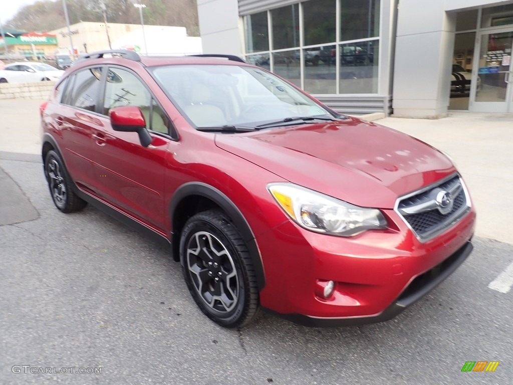 2014 XV Crosstrek 2.0i Limited - Venetian Red Pearl / Ivory photo #9