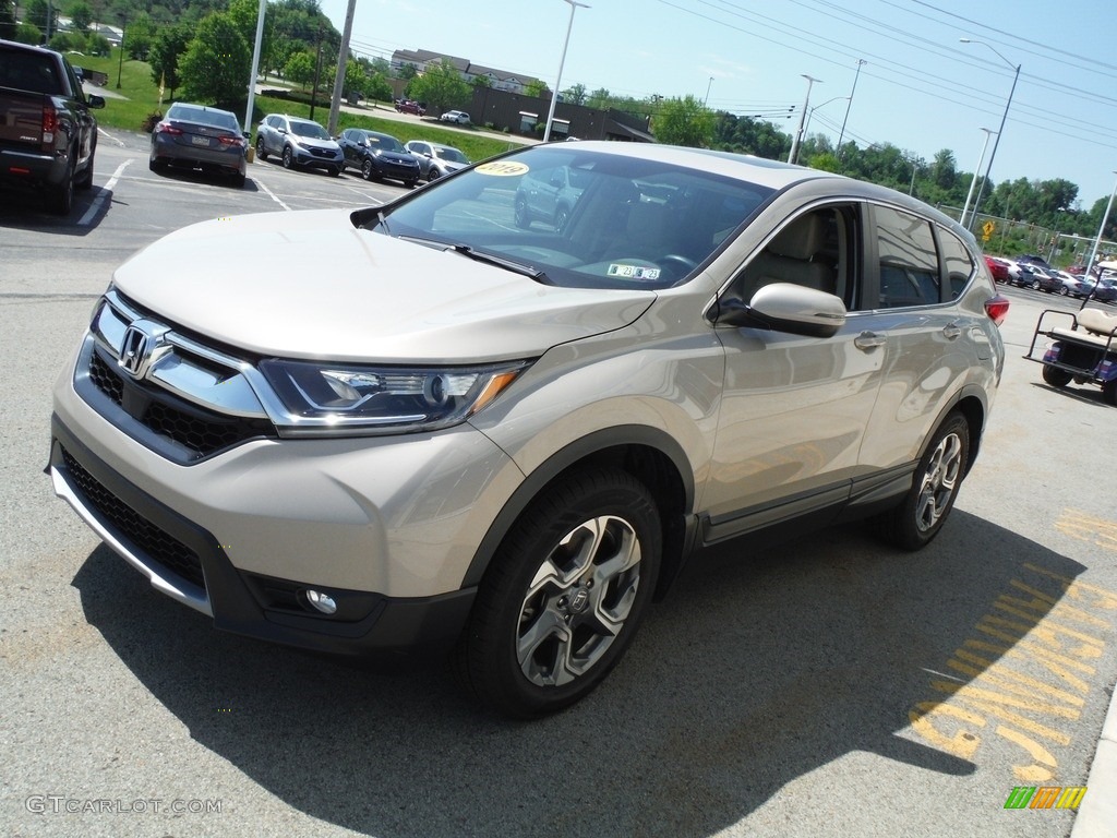 2019 CR-V EX AWD - Sandstorm Metallic / Ivory photo #6