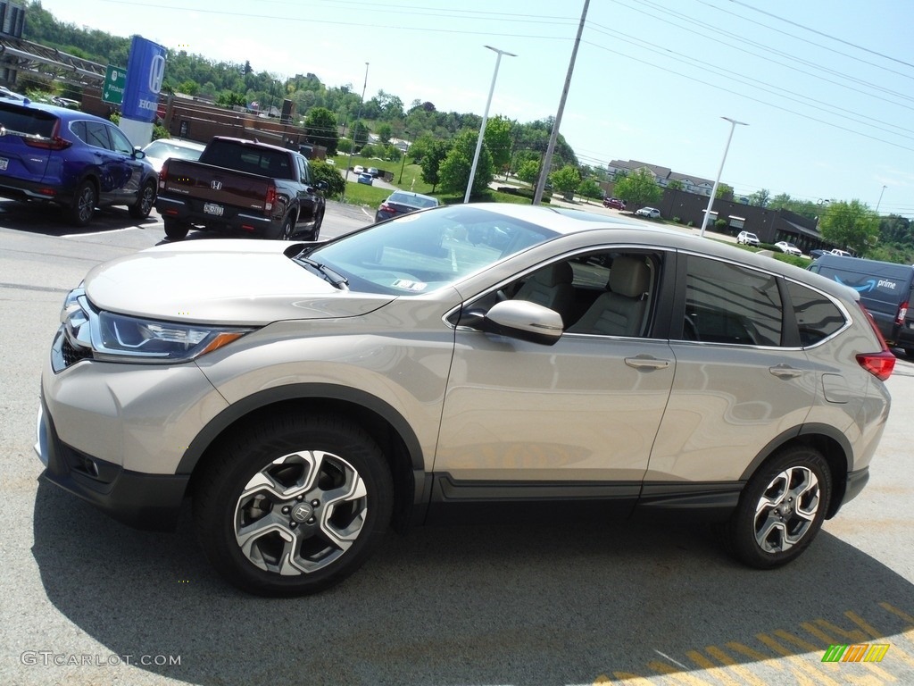 2019 CR-V EX AWD - Sandstorm Metallic / Ivory photo #7