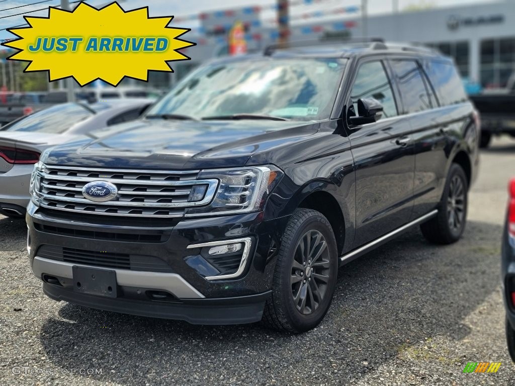 2019 Expedition Limited 4x4 - Agate Black Metallic / Ebony photo #1