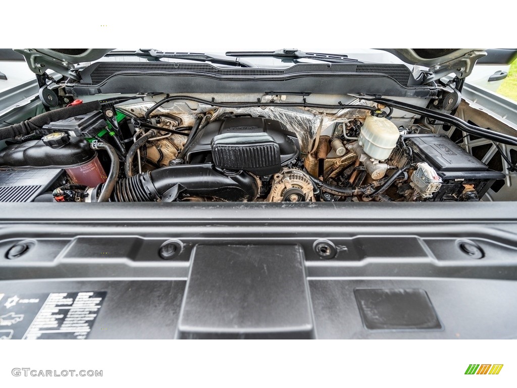 2017 Silverado 2500HD Work Truck Regular Cab - Silver Ice Metallic / Dark Ash/Jet Black photo #23