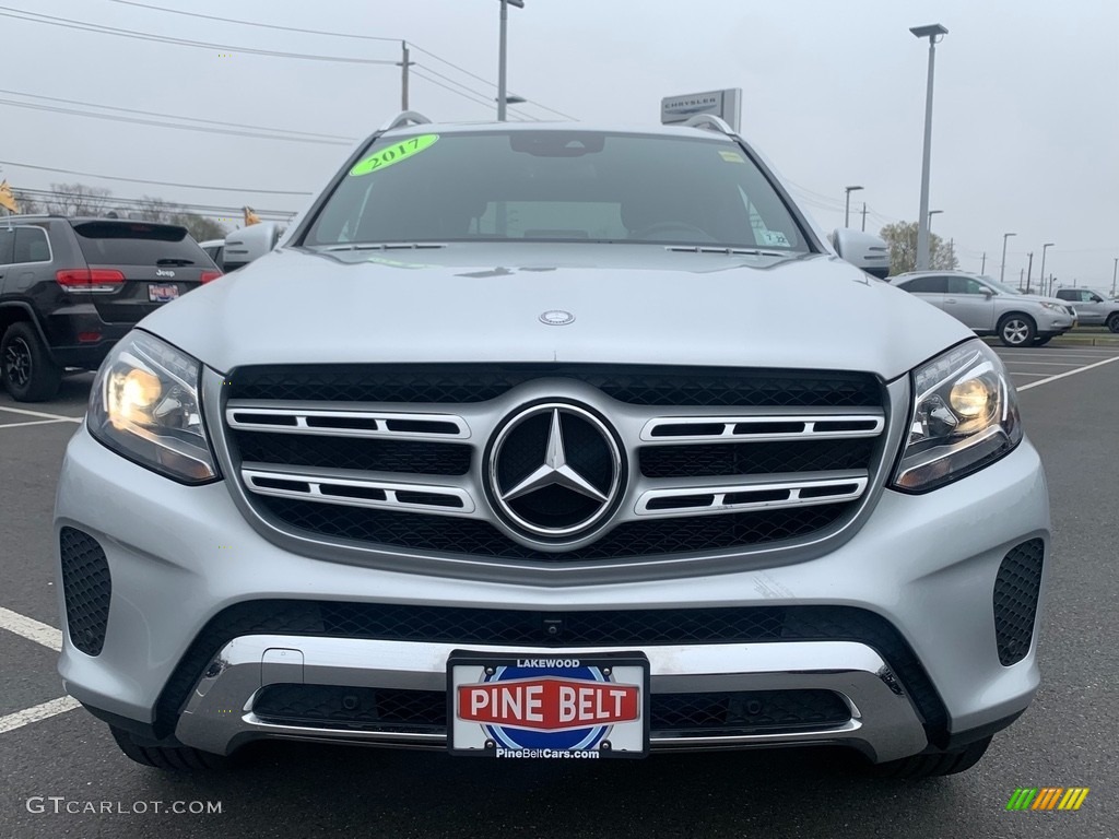 2017 GLS 450 4Matic - Iridium Silver Metallic / Black photo #2