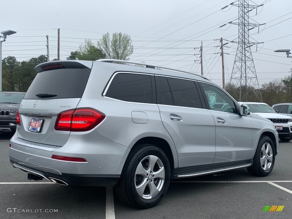 2017 GLS 450 4Matic - Iridium Silver Metallic / Black photo #6