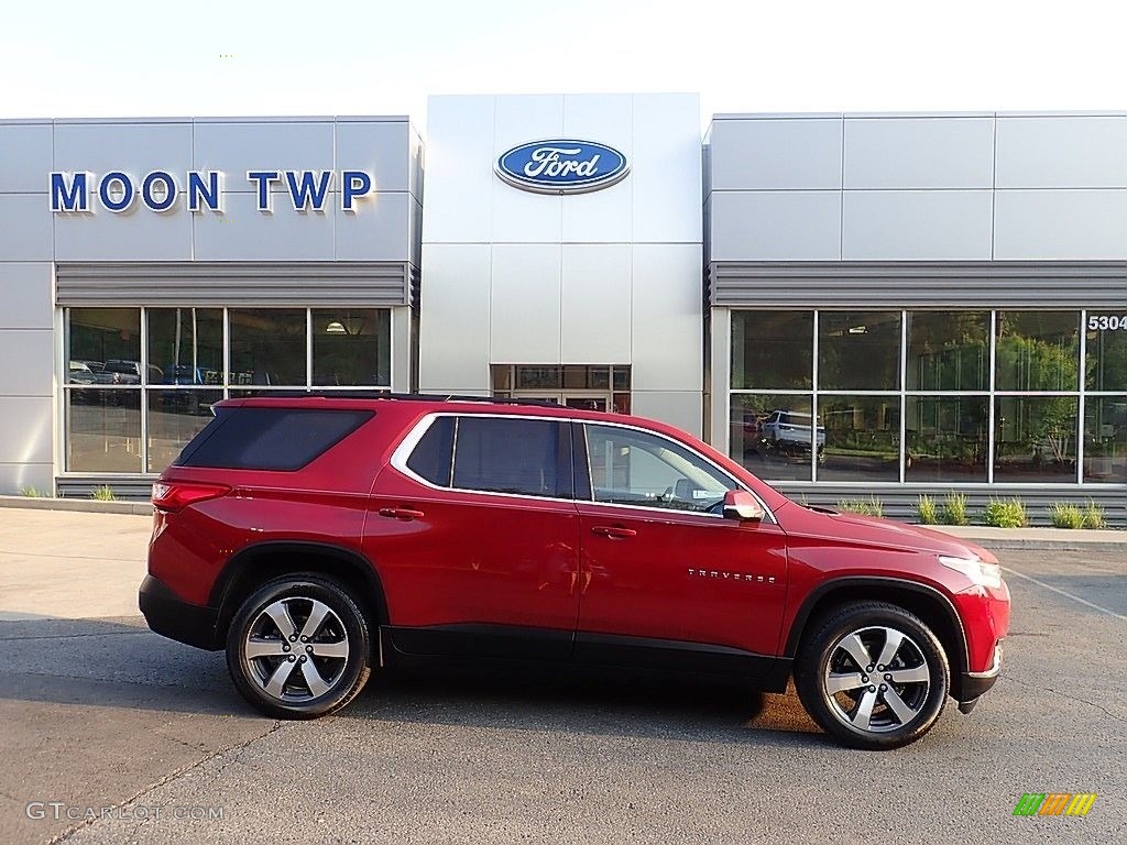 Cajun Red Tintcoat Chevrolet Traverse