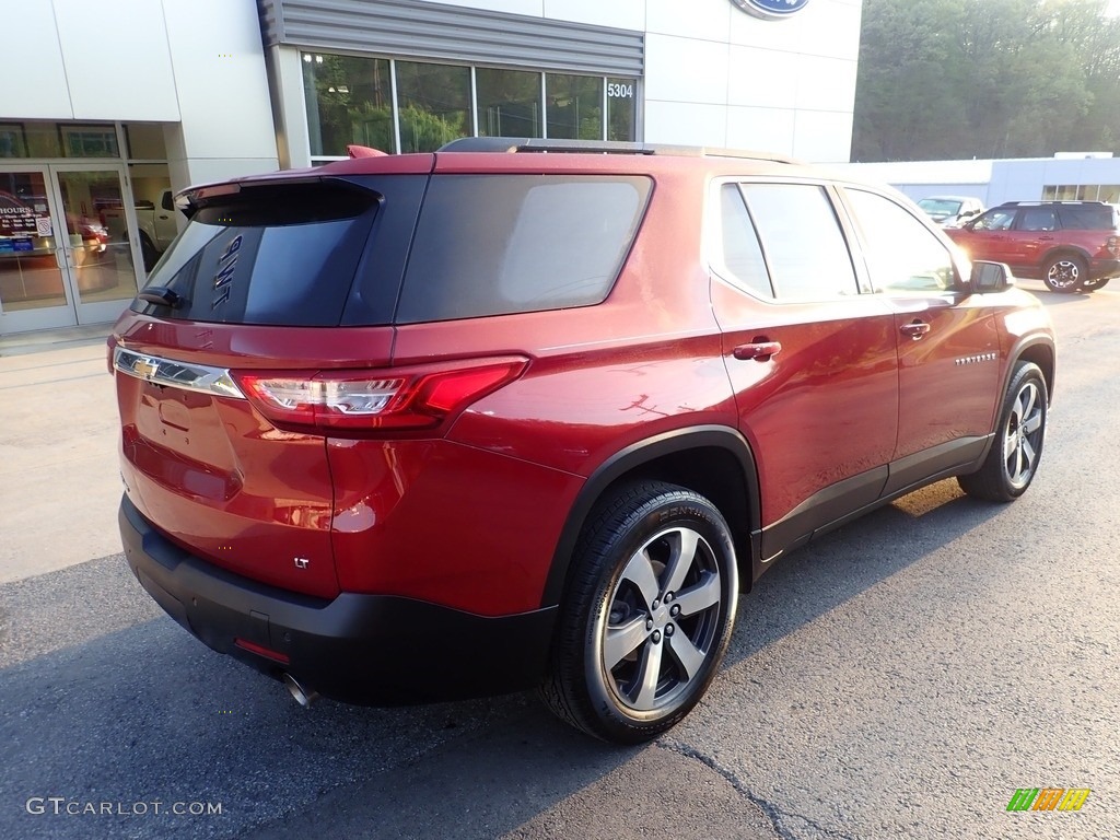 2021 Traverse LT AWD - Cajun Red Tintcoat / Jet Black photo #2